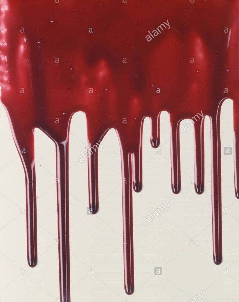 blood-dripping-down-a-wall-A7K12F.jpg