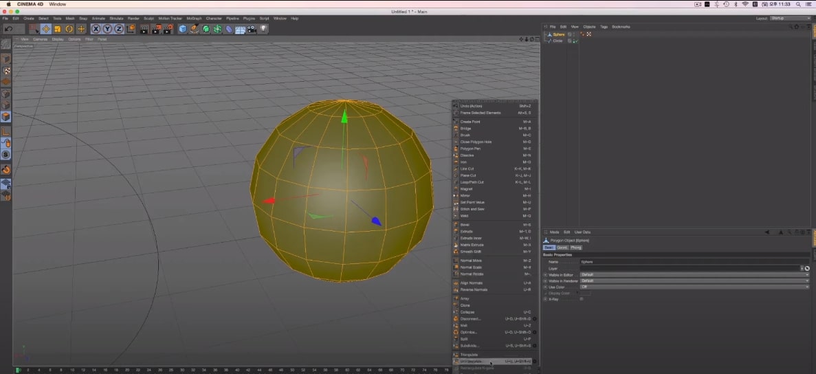 Cinema 4D tutorial_Basic3_Interface3 (Spline) (시네마4D 기초강좌_3강_인터페이스 3(스플라인) ) - YouTube - Chrome 2023-01-29 오후 11_43_53.jpg